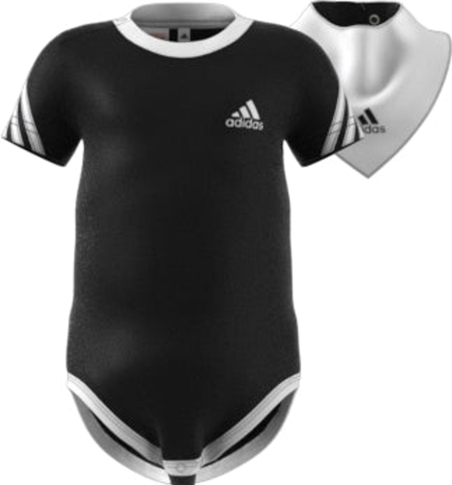 Barneklaer Adidas Adidas Originals Body Gavesett - Svart