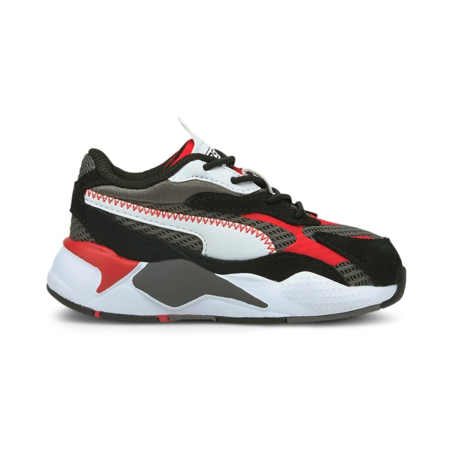 Barnesko Puma Puma Rs-X Twill Airmesh Ac Inf - Castlerock-Poppy Red