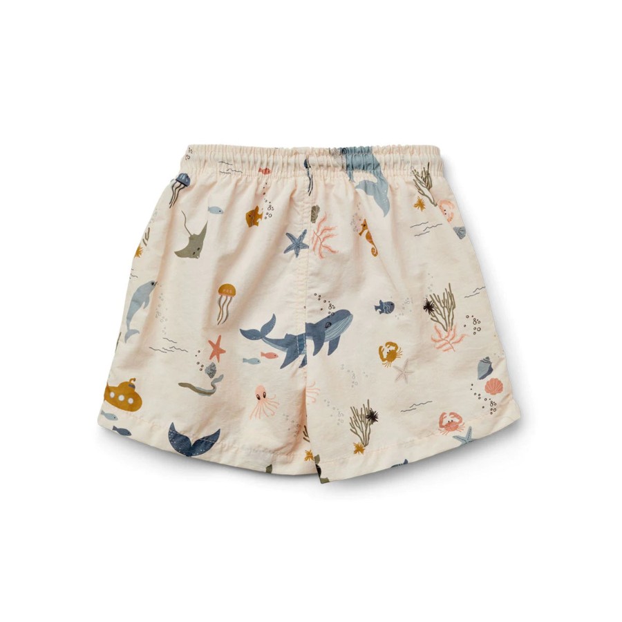 Barneklaer Liewood Liewood Duke Badeshorts - Sea Creature