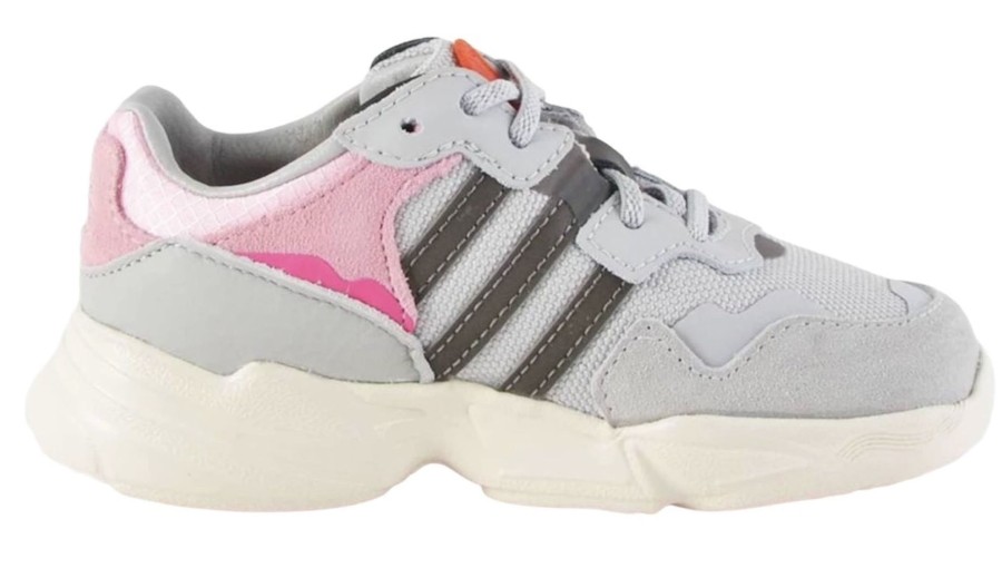 Barnesko Adidas Adidas Originals - Yung-96 - Sneakers - Gra/Rosa