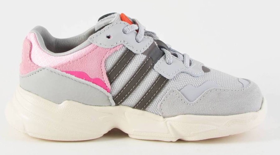 Barnesko Adidas Adidas Originals - Yung-96 - Sneakers - Gra/Rosa