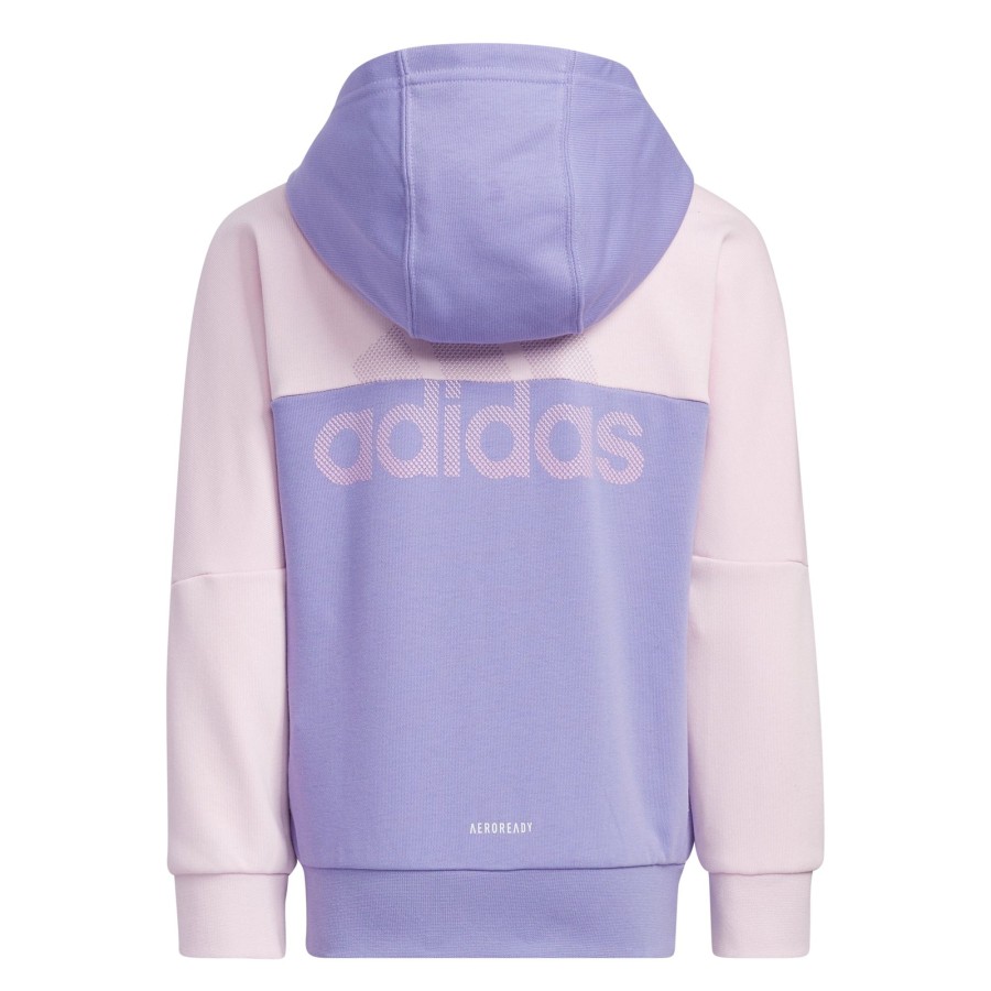 Barneklaer Adidas Adidas Originals Zipjakke - Lilla