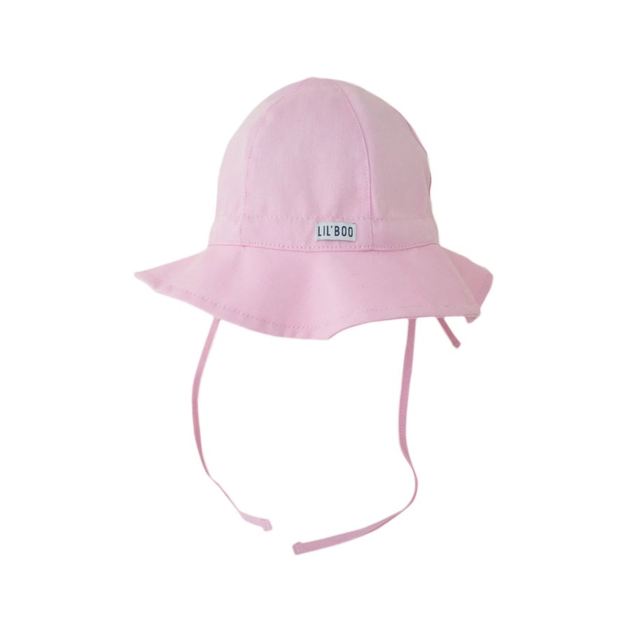 Caps Og Luer Lil´Boo Copenhagen Lil´Boo Copenhagen Solhatt - Rosa