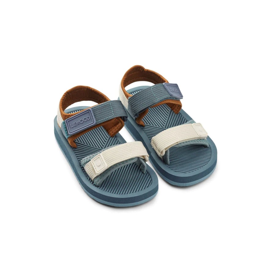 Barnesko Liewood Liewood Monty Sandal - Whale Blue