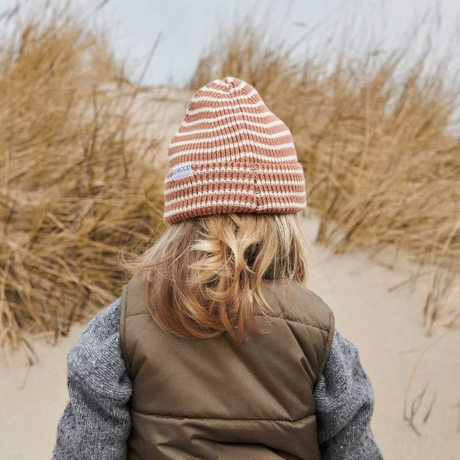 Caps Og Luer Liewood Liewood Ezra Beanie - Tuscany/Creme De La Creme