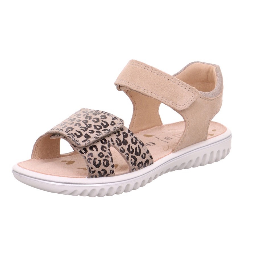 Barnesko Superfit Superfit Sparkle Sandal - Beige/Leo