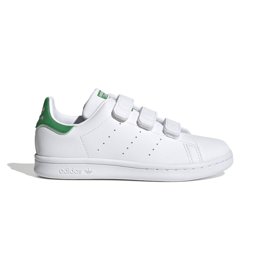 Barnesko Adidas Adidas Originals Stan Smith Sneakers - Hvit/Gronn