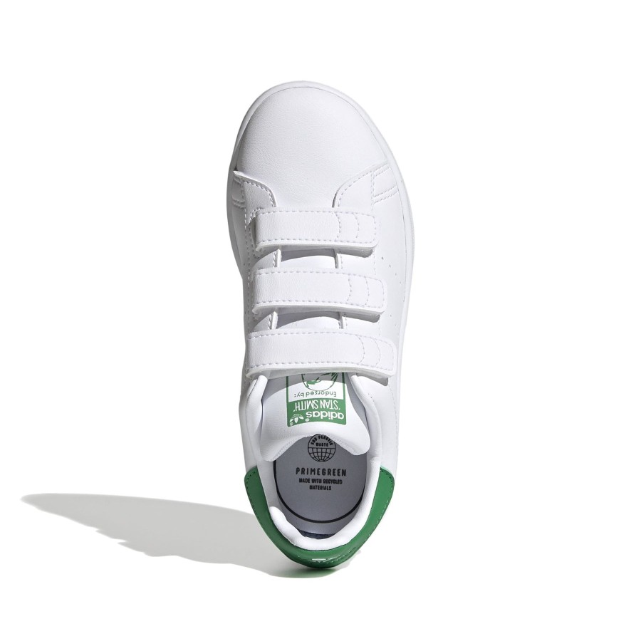 Barnesko Adidas Adidas Originals Stan Smith Sneakers - Hvit/Gronn