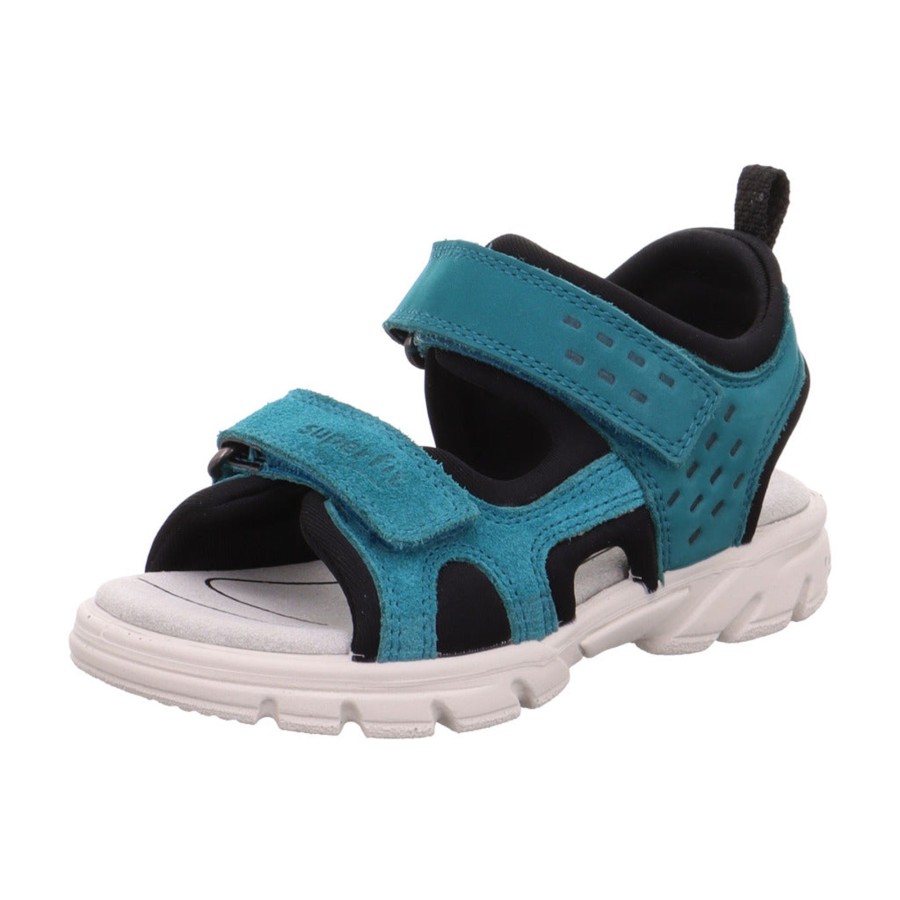 Barnesko Superfit Superfit Scorpius Sandal - Gronn Nubuk