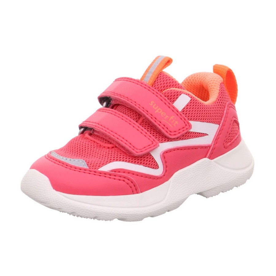 Barnesko Superfit Superfit Rush - Overgangssko - Rosa/Orange