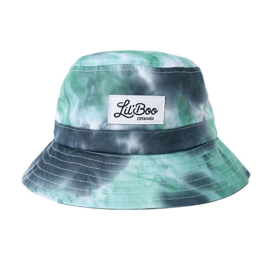 Caps Og Luer Lil´Boo Copenhagen Lil´Boo Copenhagen Bottehatt Tie Dye Green