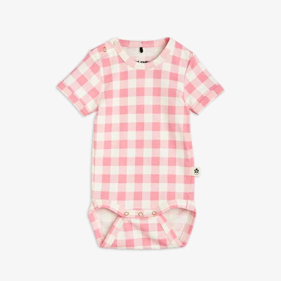 Barneklaer Mini Rodini Mini Rodini Gingham Check Body