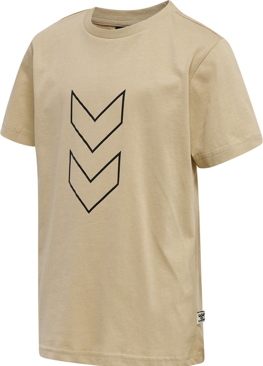 Barneklaer Hummel Hummel Loud T-Skjorte - Beige