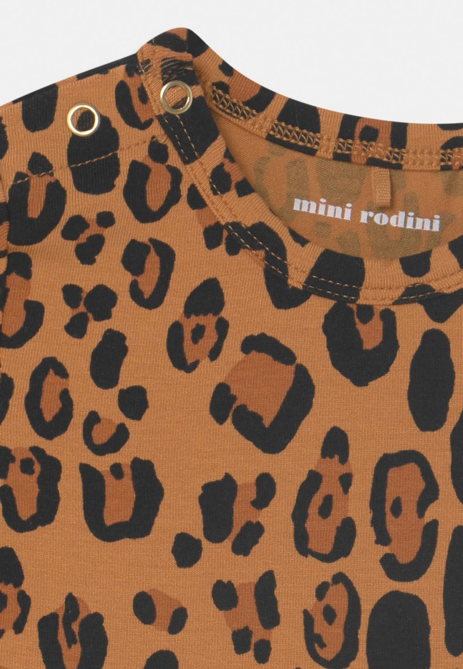 Barneklaer Mini Rodini Mini Rodini Leopard Kjole