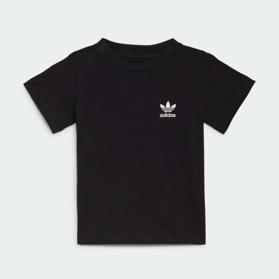 Barneklaer Adidas Adidas Tee - Svart