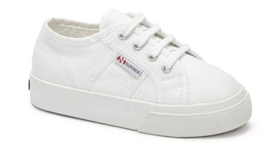 Barnesko Superga Superga 2730 - Hvit M/Lisser