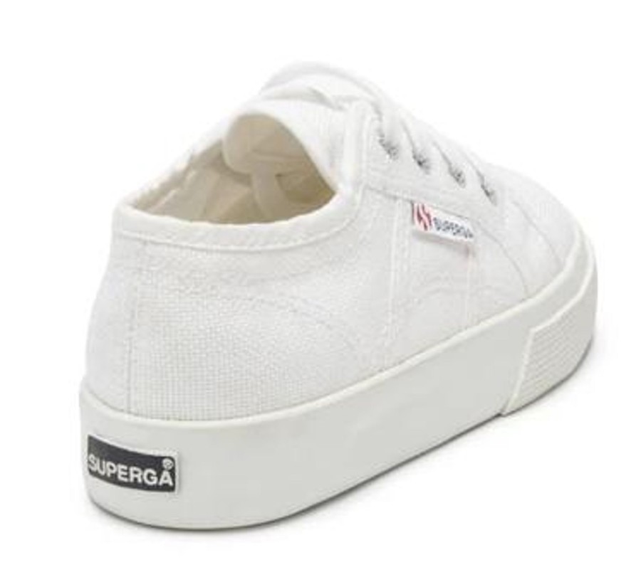 Barnesko Superga Superga 2730 - Hvit M/Lisser