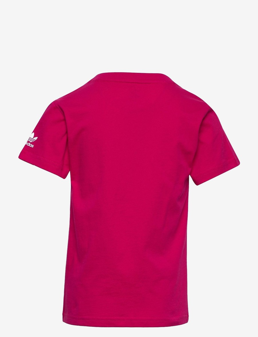 Barneklaer Adidas Adidas Originals T-Skjorte - Rosa