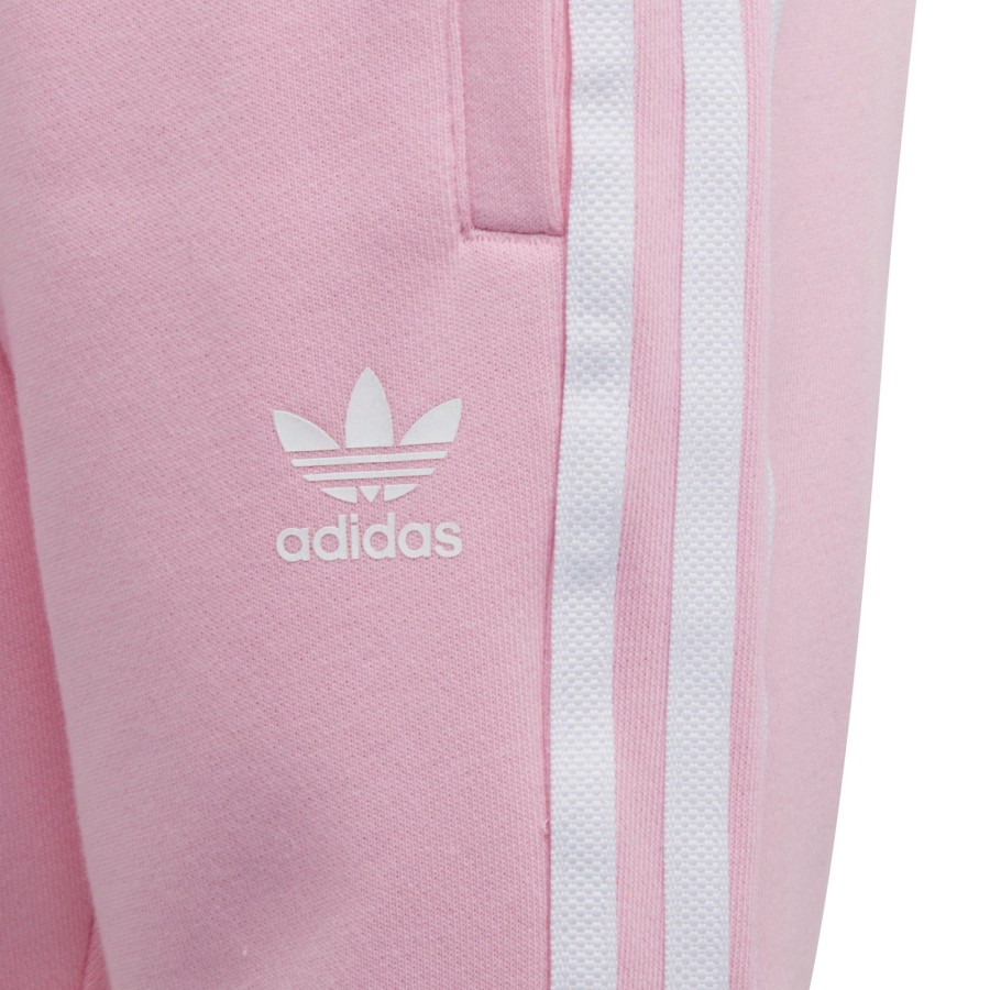 Barneklaer Adidas Adidas Shorts/Tee Sett - Hvitt/Rosa