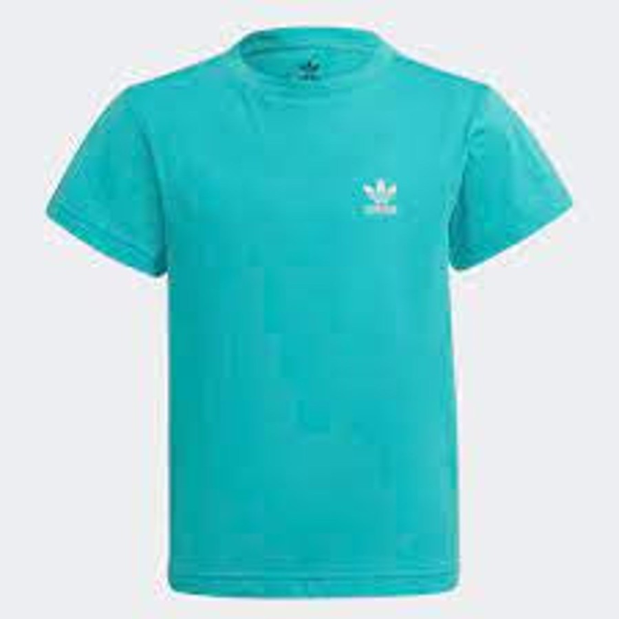 Barneklaer Adidas Adidas Tee - Turkis