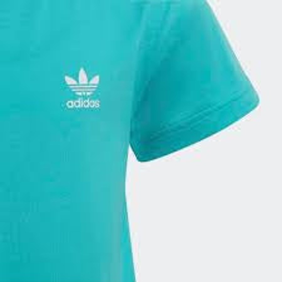 Barneklaer Adidas Adidas Tee - Turkis