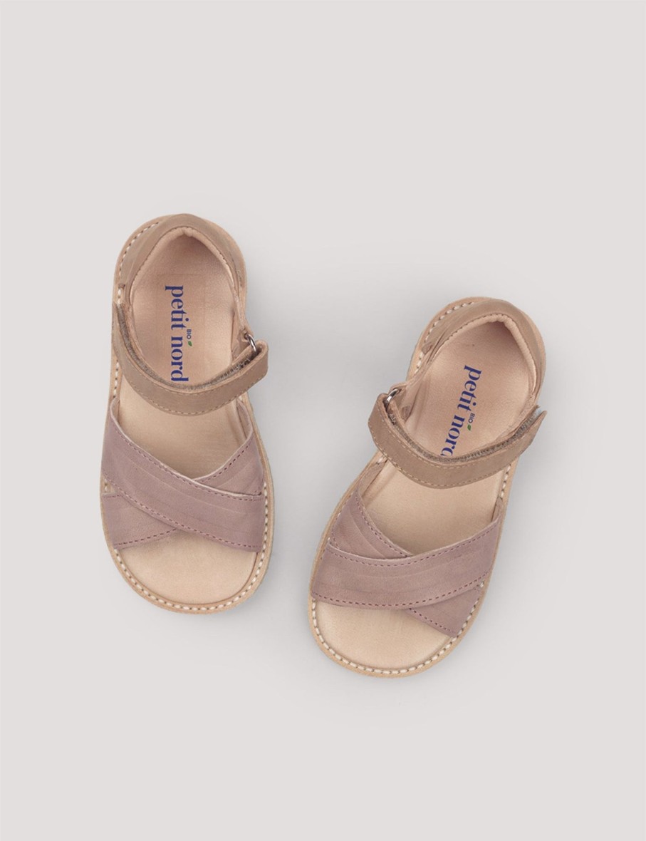 Barnesko Petit Nord Petit Nord Cross Over Sandal - Old Rose