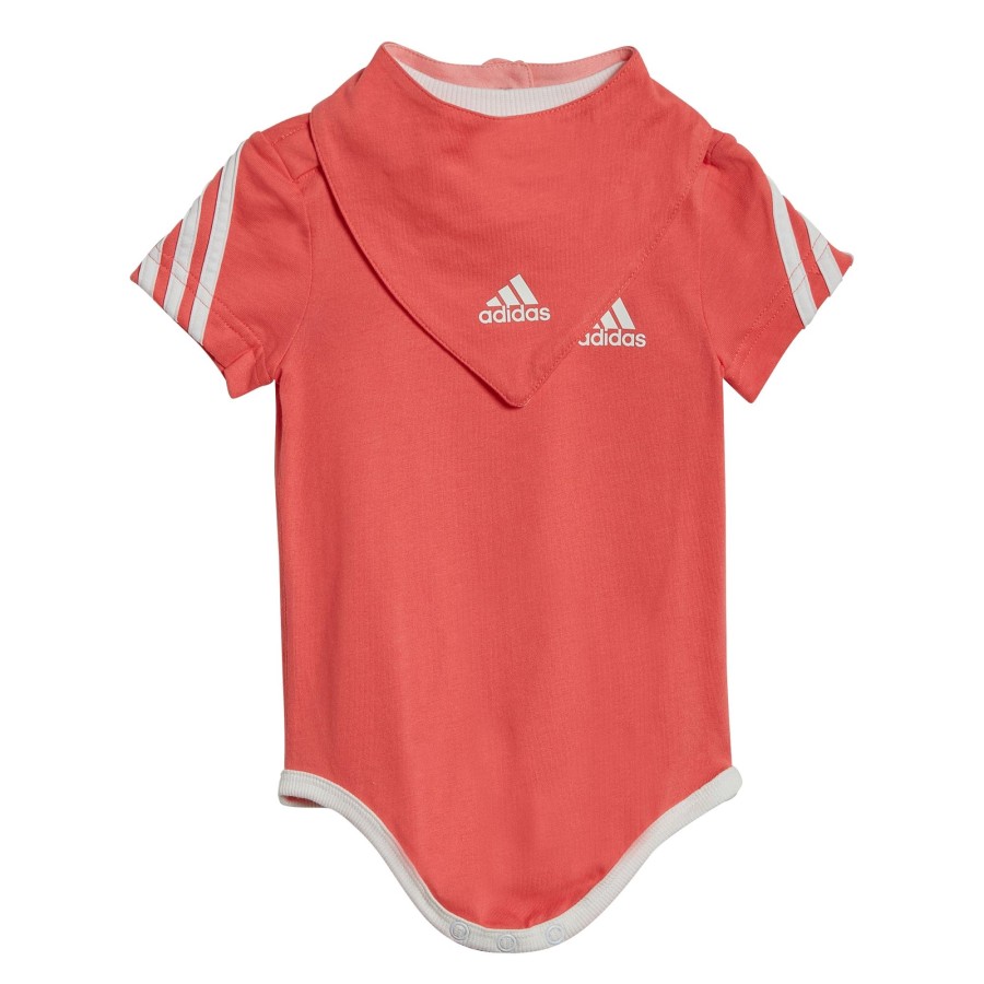 Barneklaer Adidas Adidas Originals Body Gavesett - Coral