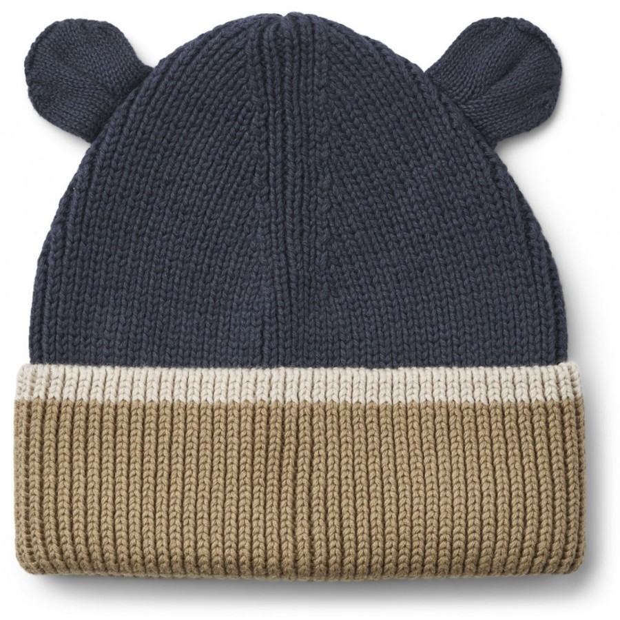 Caps Og Luer Liewood Liewood Gina Beanie - Midnight Navy/Oak