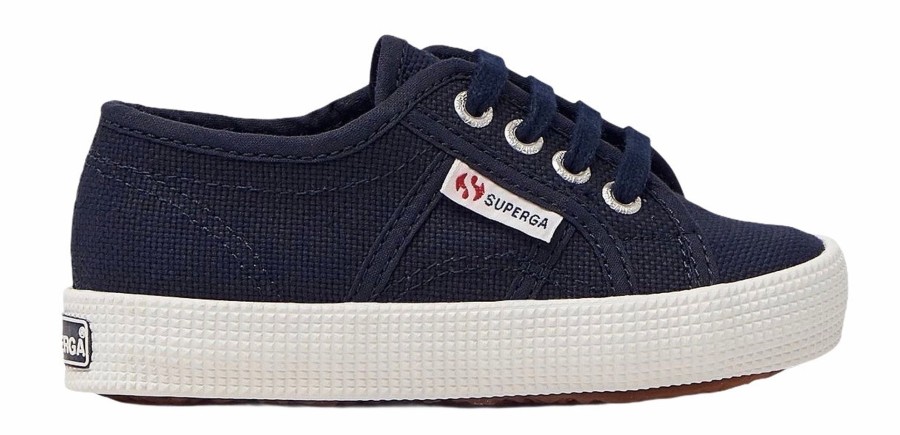 Barnesko Superga Superga 2750 - Bla M/Lisser