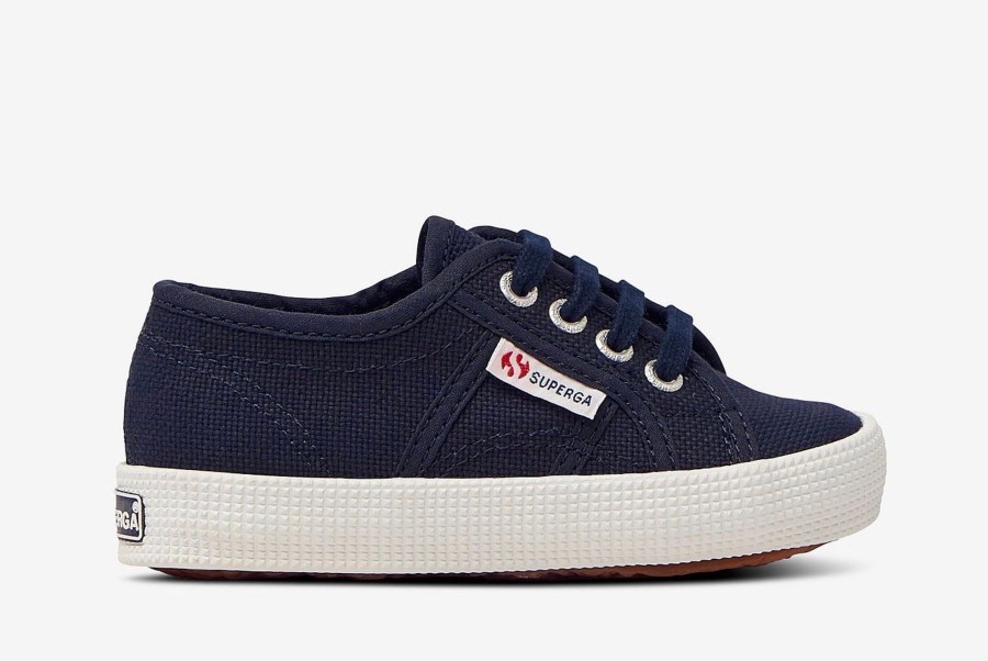 Barnesko Superga Superga 2750 - Bla M/Lisser